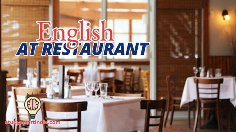 Top 20 Common English Sentences Used at Restaurants with Hindi and Marathi Translations