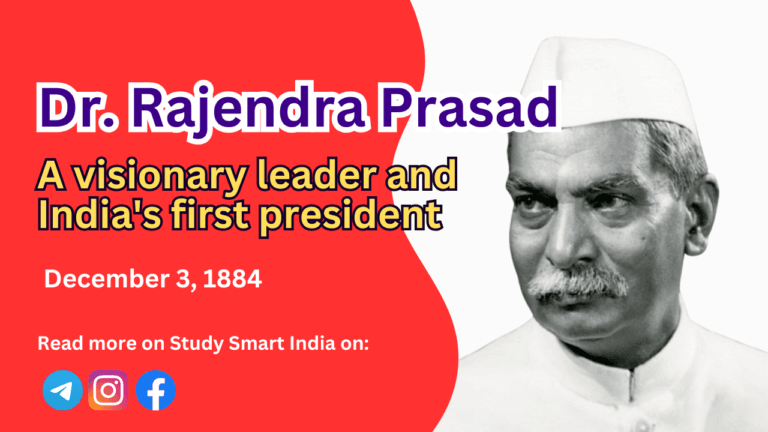 Dr. Rajendra Prasad: A visionary leader and India’s first president