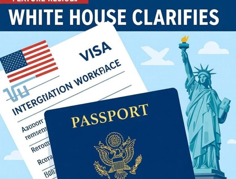 White House Clarifies $100,000 H-1B Visa Fee Applies Only to New Applicants, Easing Concerns
